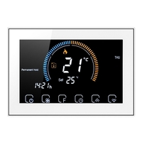 Thermostat programmable 95-240V 5 + 1 + 1 Écran tactile LCD à six périodes
