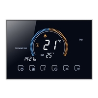 Thermostat programmable 95-240V 5 + 1 + 1 Écran tactile LCD à six périodes