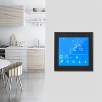 Thermostat régulateur de température LCD affichage semaine Programmable pour le chauffage de l