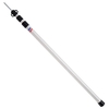 Thicken Aluminum Alloy Tent Pole Adjustable Tent Support Rods Beach Shelter Tarp Awning Pole Replacement Poles Accessories for Camping Hiking Backpacking Tent