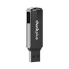 thinkplus MU254 16GB USB3.0 + Type-C Double port Métal U Disque Rotatif USB Flash Drive Haute Vitesse Transmission pour Téléphone PC Ordinateur Portable