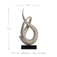 Thomas Gymnastic Figurine Sculpture moderne Sculpture abstraite Sculpture en résine