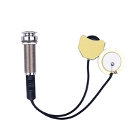 Thumb Piano Pickup Kalimba Pick Up Transducer 6, 35 mm sortie Jack avec contrôle du volume,  1 transducteur