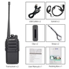 TID-777 UHF 400-470 MHz Radio bidirectionnelle portable Talkie-walkie portable haute puissance longue distance avec casque Câble de données USB 2PCS