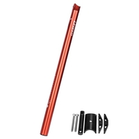 Tige de selle de vélo 33, 9 x 600 mm Tube de selle de tige de selle en alliage d