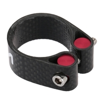 Tige de selle en fibre de carbone Lixada serrage léger 30, 2 mm 34, 9 mm Accessoire vélo