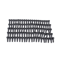 Tige de soupape de pneu encliquetable en caoutchouc TR413 (100 pièces / sac) pour véhicule automobile de voiture