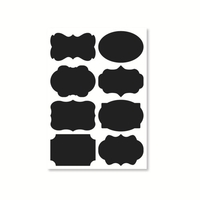 Étiquette de tableau noir autocollant réutilisable imperméable autocollants de tableau noir
