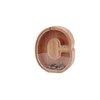Tirelire en bois/bambou Lettres anglaises Pot d