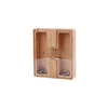 Tirelire en bois/bambou Lettres anglaises Pot d