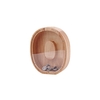 Tirelire en bois/bambou Lettres anglaises Pot d
