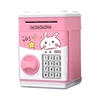 Tirelire électronique Mini ATM Mot de passe Tirelire Cash Coins Saving Box Le papier à défilement automatique compte votre argent pour garçons filles Kids Safe Bank Box Cadeaux d