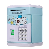 Tirelire pour enfants Tirelire électronique avec mot de passe Tirelire à défilement automatique Boîte d
