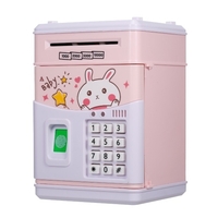 Tirelire pour enfants Tirelire électronique avec mot de passe Tirelire à défilement automatique Boîte d