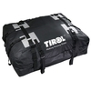 TIROL Sac de voyage étanche pour bagages de toit 15 pieds cubes pour véhicules avec rails de toit