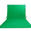 Tissu de fond de photographie Images professionnelles Tapis de fond entier de couleur pour vidéo vidéo
