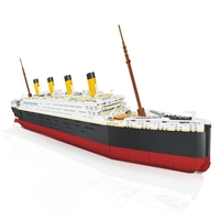 Titanic modèle bloc de construction Kit 4035PCS blocs de construction ensembles Titanic bateau de croisière avec lumières LED