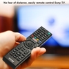Télécommande de remplacement intelligente pour SONY TV télécommande TV de taille portable facile à saisir noir