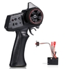 Télécommande émetteur AUSTAR AX-7S 2.4G 3CH avec récepteur 2 en 1 ESC pour 1/14 1/16 1/18 1/24 1/28 1/32 RC voiture RC bateau