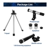 Télescope astronomique pour enfants et débutants Télescope grossissant 90X avec viseur 2 oculaires et trépied