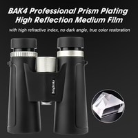 Télescope binoculaire compact à fort grossissement HD de jumelles KKmoon 12 × 42