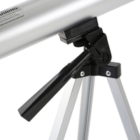 Télescope extérieur 100X Zoom 600x50mm Espace de réfraction télescope astronomique Monoculaire Voyage Spotting Scope avec trépied
