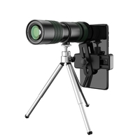Télescope monoculaire APEXEL 8X-24X Zoom BAK4 Prism FMC Lens avec support pour smartphone Sac de rangement pour trépied