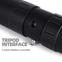 Télescope monoculaire portatif de poche activités de plein air télescope multifonctionnel en métal à focalisation télescopique