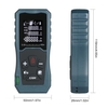 Télémètre laser portable 1, 6 pouces LCD diastimètre niveau à bulle mode pythagore mesure distance zone et volume (40 M)
