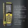 Télémètre laser portable Règle de mesure électronique de haute précision Multifonctionnel Longueur Zone Volumes Appareil de mesure Affichage LCD Distancemètre Télémètre numérique