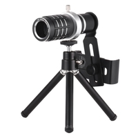 Téléobjectif pour téléphone mobile avec zoom optique 18X avec trépied