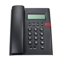 Téléphone fixe de bureau sans batterie avec identification de l