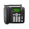 Téléphone fixe sans fil 4G Support de téléphone de bureau GSM 850/900/1800/1900MHZ Carte SIM Téléphone sans fil avec antenne Radio-Réveil Fonction SMS pour Maison Maison Centre d