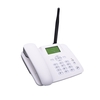 Téléphone fixe sans fil 4G Support de téléphone de bureau GSM 850/900/1800/1900MHZ Carte SIM Téléphone sans fil avec antenne Radio-Réveil Fonction SMS pour Maison Maison Centre d