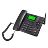 Téléphone fixe sans fil Support de téléphone de bureau GSM 850/900/1800/1900MHZ Carte SIM TF 3G Téléphone sans fil avec antenne Radio-Réveil SMS Fonction d