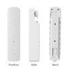 TM616EGB Tuya WiFi Rechargeable Intelligent Pull Perle Rideau Moteur Maison Intelligente avec Convertisseur WiFi Mobilephone APP Contrôle Contrôle Vocal Silencieux Compatible avec Alexa Google Home
