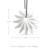 Tomfeel 3D Bijoux Imprimé Blooming Flower Modeling Elégant bijoux collier pendentif accessoires