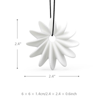 Tomfeel 3D Bijoux Imprimé Blooming Flower Modeling Elégant bijoux collier pendentif accessoires