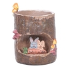 Tomfeel arbre souche succulente Pot de fleur dessin animé Style pastorale Animal Pot de fleurs résine Pot jardin Micro-scape en pot plante bureau ornement cadeau décoratif
