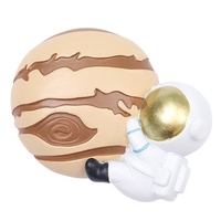 Tomfeel astronaute réfrigérateur magnétite résine magnétite 3D planète magnétites réfrigérateur tableau noir,  Photo mur Note autocollants personnalisés décorations pour la maison cadeaux amusants