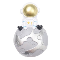 Tomfeel astronaute réfrigérateur magnétite résine magnétite 3D planète magnétites réfrigérateur tableau noir,  Photo mur Note autocollants personnalisés décorations pour la maison cadeaux amusants