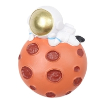 Tomfeel astronaute réfrigérateur magnétite résine magnétite 3D planète magnétites réfrigérateur tableau noir,  Photo mur Note autocollants personnalisés décorations pour la maison cadeaux amusants