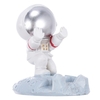 Tomfeel astronaute support pour téléphone portable panneau PC support résine ornement support pour bricolage bureau salon et bureau décoration cadeau doré et argenté