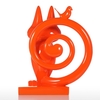 Tomfeel Hide-cache Sculpture en résine Home Decor Art Moderne Figurine animale Statue en fibre de verre