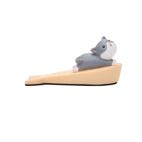 Tomfeel PVC Animal porte bouchon dessin animé arrêt de porte coupe-vent et Anti-collision polyvinyle chlorure porte bouchon créer maison pour bureau,  chambre à coucher,  cuisine,  étude