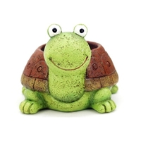 Tomfeel tortue succulente Pot de fleur dessin animé pastorale résine Pot de fleur jardin Micro-scape en pot plante bureau ornement décoratif cadeau stockage