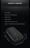 TOMO A2 Power Bank 2 * 26650 Batterie Au Lithium LCD Écran Écran Micro USB Entrée Double Sortie DIY Smart Portable Boîte de Batterie pour Téléphone Mobile