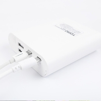 TOMO T4 18650 Li-ion Chargeur de batterie 2 entrée cas 5V 2A Banque de puissance de sortie USB externe chargeur avec écran LCD intelligent pour téléphones portables