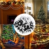 Tomshine 400 Globe LED 26ft String Light Firecracker Basse tension avec 8 modes Festival décoratif étanche pour intérieur en plein air Xmas Garden Backyard