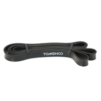 TOMSHOO 208cm Workout boucle Band Pull Up Assist bande extensible Resistance Band Powerlifting Bodybulding Fitness Yoga exercice Assist Mobility Band pour hommes et femmes